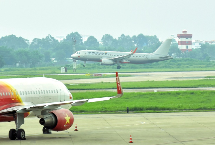 Pacific Airlines chính thức không còn máy bay hoạt động từ ngày 18-3 do trả toàn bộ máy bay cho chủ tàu nước ngoài - Ảnh: T.T.D.