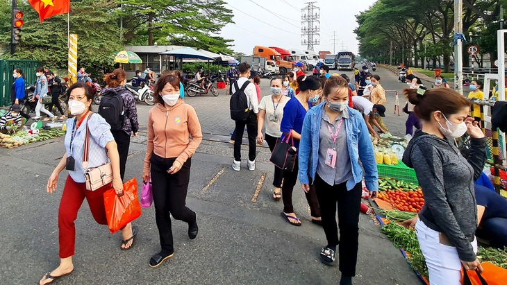 Kinh tế không thuận lợi, nhiều doanh nghiệp lớn cũng phải sa thải bớt công nhân, nhưng ông Năm vẫn giữ vững được đội ngũ sau tái cấu trúc - Ảnh: MẠNH DŨNG