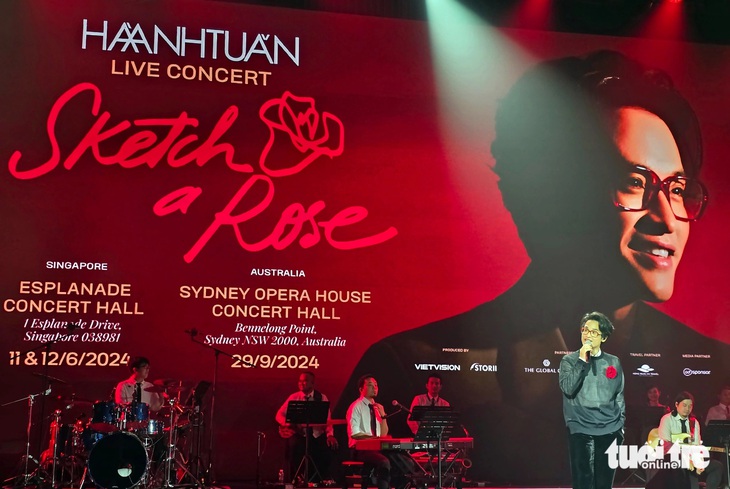 Hà Anh Tuấn công bố concert với ba đêm diễn, hai ở Singapore và một ở Úc - Ảnh: MI LY