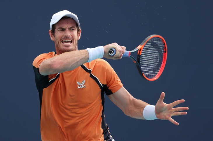 Andy Murray ở trận gặp Etcheverry - Ảnh: GETTY