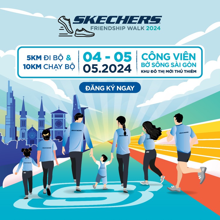 ‘Skechers Friendship Walk 2024’ trở lại- Ảnh 1.