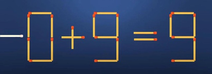 Thử tài IQ: Di chuyển một que diêm để 6+4-1=3 thành phép tính đúng- Ảnh 4.