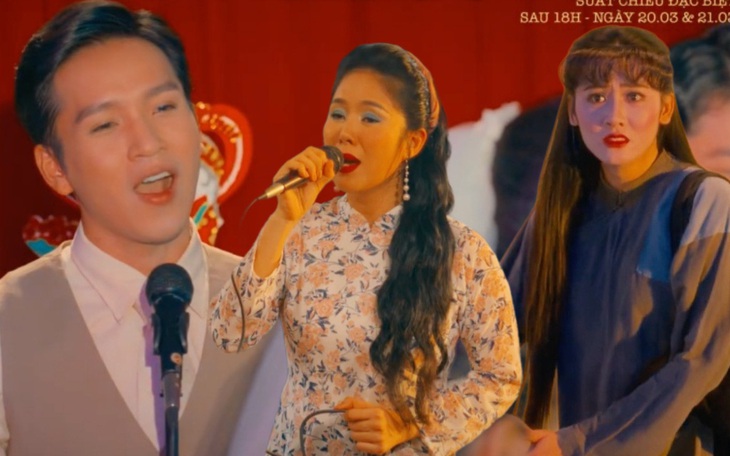 Nhiều cảnh &quot;Sáng đèn&quot; thú vị được bật mí trong MV nhạc phim
