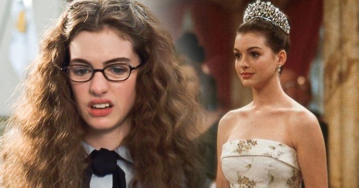 Anne Hathaway và vai diễn phim điện ảnh đầu tiên trong sự nghiệp với The Princess Diaries - Ảnh: Alamy