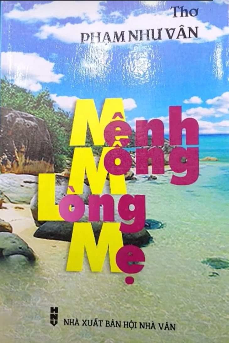Nhà giáo Phạm Như Vân 85 tuổi vẫn thương thơ mến văn- Ảnh 4. Tập thơ Mênh mông lòng mẹ của nhà thơ Phạm Như Vân