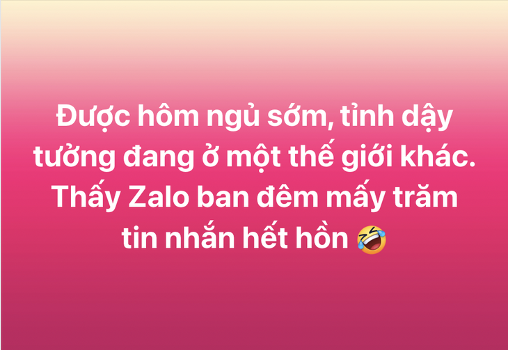 Dòng trạng thái của một bạn trẻ sau sự cố &quot;sập&quot; ứng dụng Facebook tối 5-3 - Ảnh: YẾN TRINH