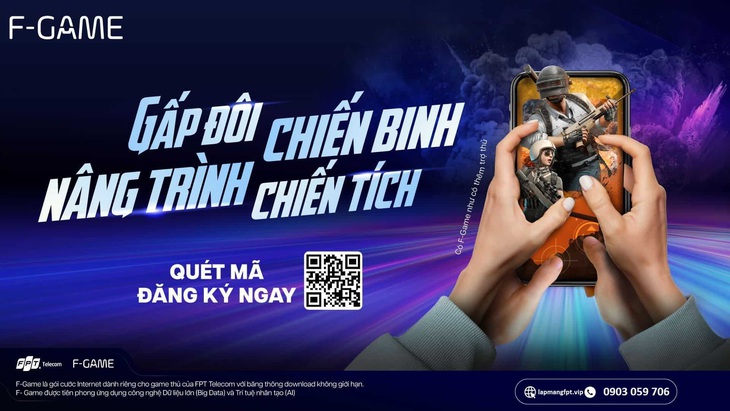 FPT Telecom ra mắt gói F-Game dành riêng cho game thủ