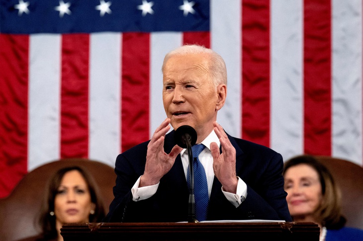 Tổng thống Mỹ Joe Biden - Ảnh: REUTERS