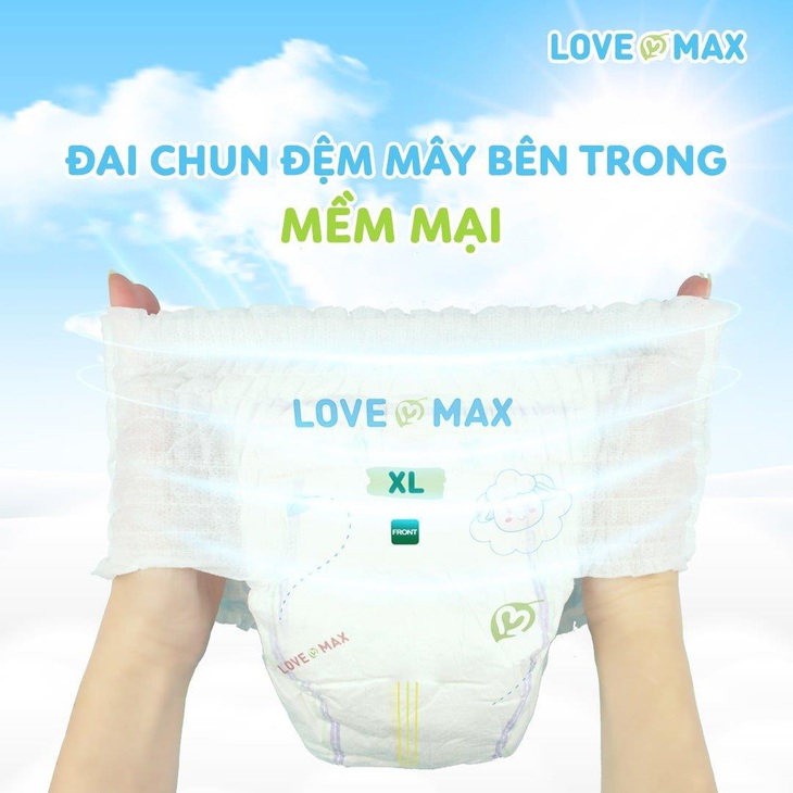 Tã bỉm Love Max được nhiều mẹ bỉm lựa chọn- Ảnh 3. Tã bỉm Love Max được nhiều mẹ bỉm lựa chọn- Ảnh 3.