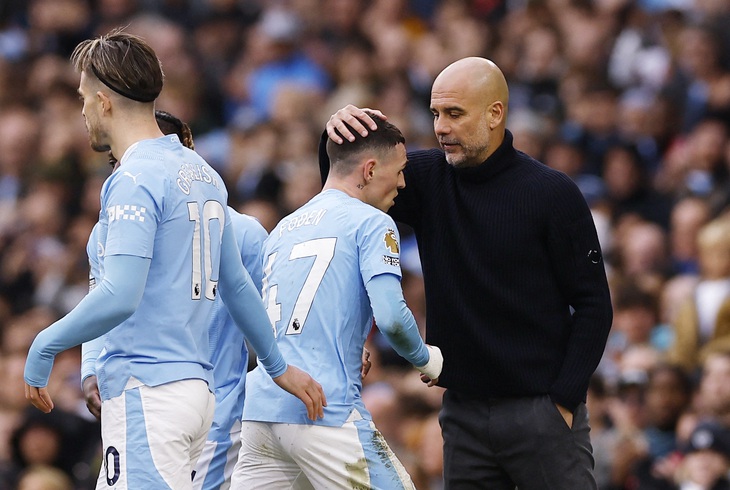 Foden cũng nhạt nhòa trước Arsenal - Ảnh:REUTERS