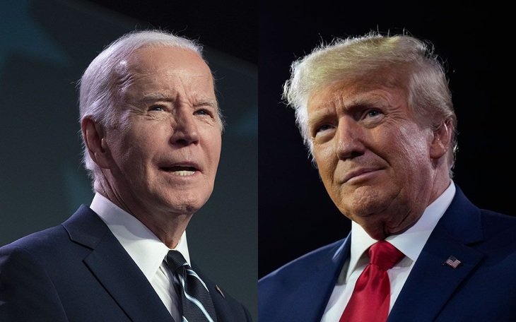 Ông Biden gây quỹ 25 triệu USD, ông Trump định huy động 