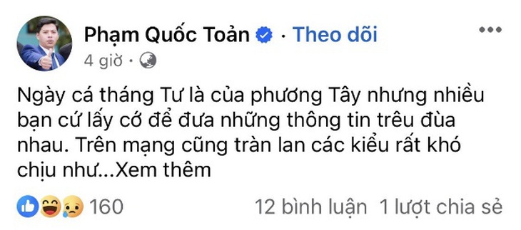 Bấm Xem thêm mãi không được, té ra ngày Cá tháng Tư- Ảnh 2.