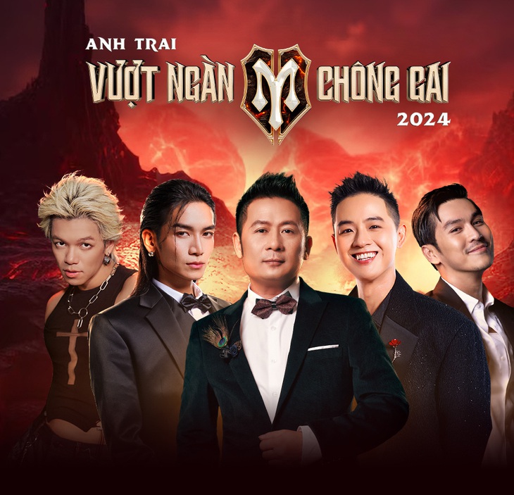 Năm gương mặt đầu tiên tham gia 'Anh trai vượt ngàn chông gai'