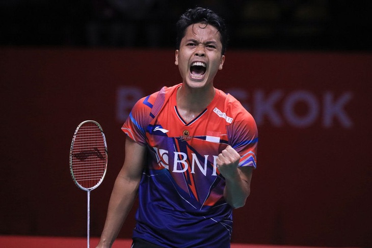 Anthony Ginting (Indonesia) - Ảnh: Antara