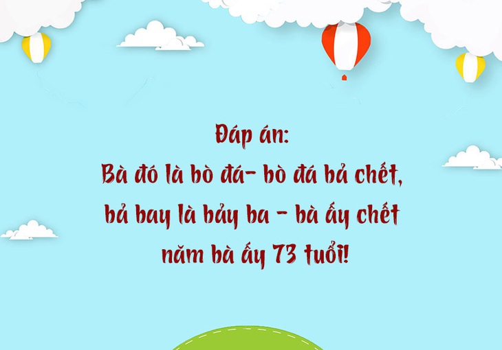 Câu đố hack não: Từ nào trong tiếng Việt có 12 chữ 'O'?- Ảnh 4.