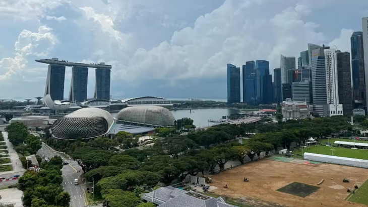 Singapore từ lâu đã là địa điểm được nhiều doanh nghiệp Nhật Bản lựa chọn đặt trụ sở - Ảnh: FUMIKA SATO