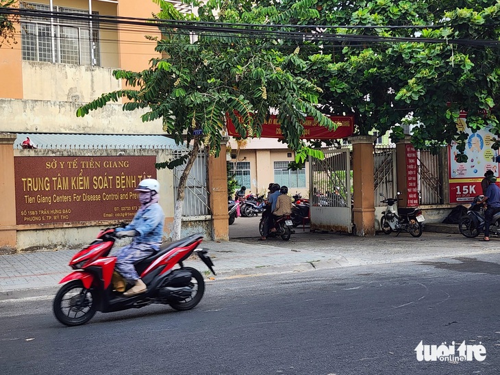 Trung tâm Kiểm soát bệnh tật tỉnh Tiền Giang - Ảnh: HOÀI THƯƠNG