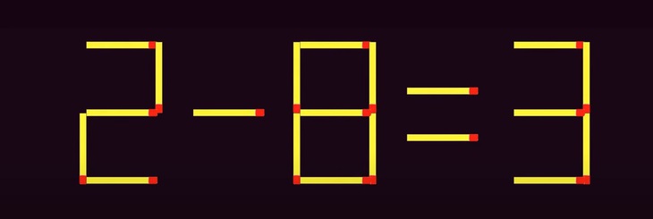 Thử tài IQ: Di chuyển hai que diêm để 7x3=6 thành phép tính đúng- Ảnh 3.