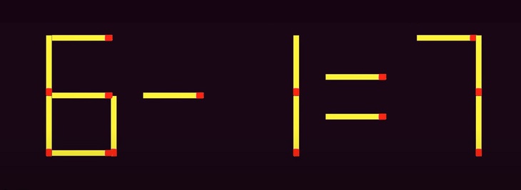 Thử tài IQ: Di chuyển hai que diêm để 1x7=8 thành phép tính đúng- Ảnh 5.