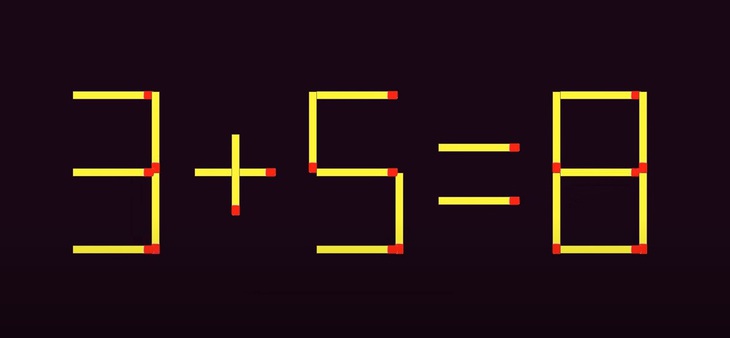 Thử tài IQ: Di chuyển hai que diêm để 3x4=7 thành phép tính đúng- Ảnh 4.