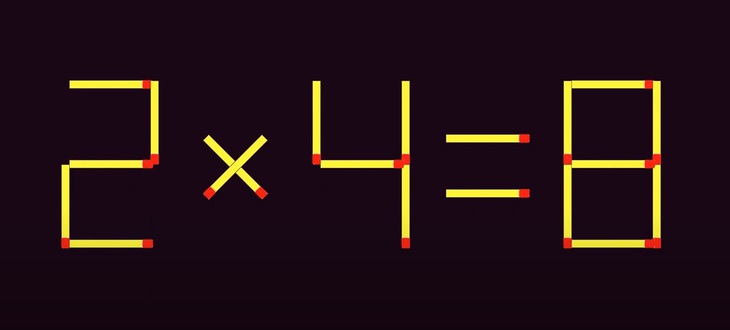 Thử tài IQ: Di chuyển hai que diêm để 3x4=7 thành phép tính đúng- Ảnh 6.