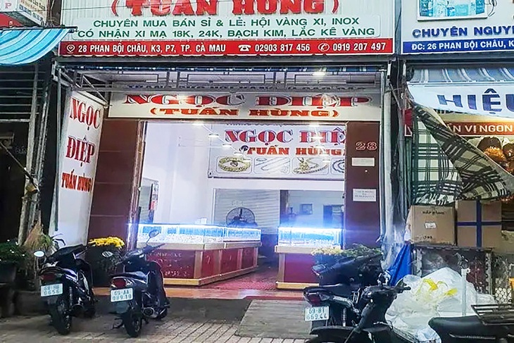 Căn nhà ngay mặt đường Phan Bội Châu, phường 7, TP Cà Mau - Ảnh: THANH HUYỀN