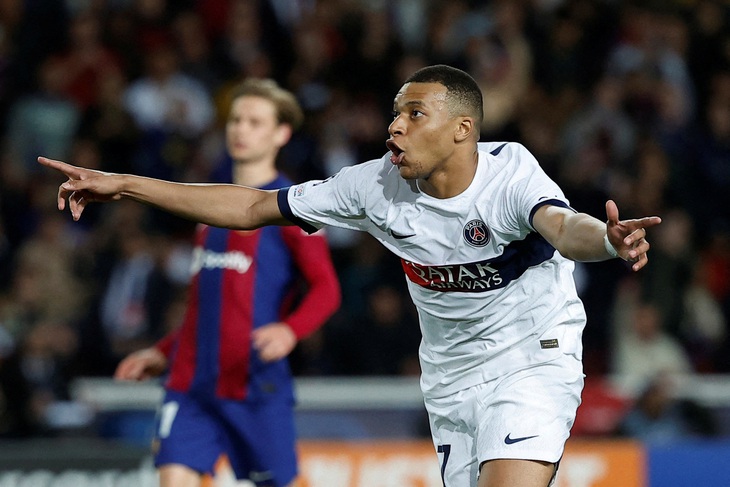 PSG đã loại Barca khỏi Champions League 2023-2024 - Ảnh: REUTERS