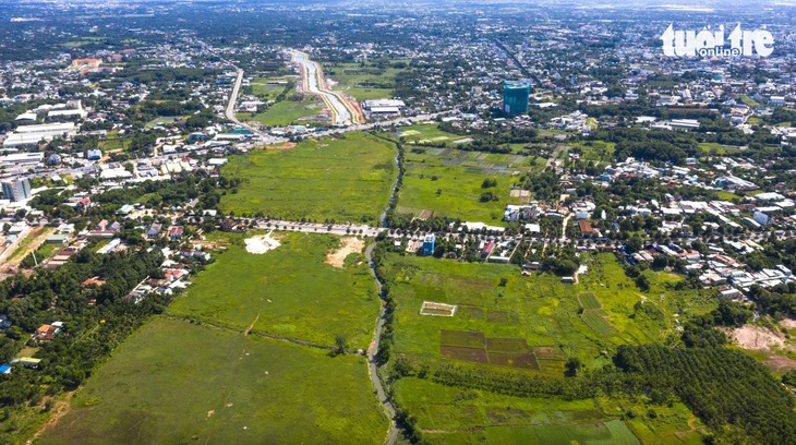 Khu đô thị Một Thế Giới, tên gọi cũ là khu dân cư Hòa Lân, có quỹ đất sạch quy mô lớn tại cửa ngõ của tỉnh Bình Dương (giáp TP Thuận An và TP Thủ Dầu Một) - Ảnh: QUANG ĐỊNH