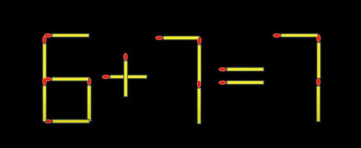 Thử tài IQ: Di chuyển một que diêm để 9+9=4 thành phép tính đúng- Ảnh 5.