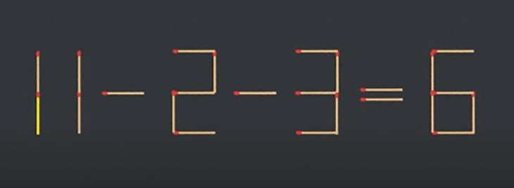 Thử tài IQ: Di chuyển một que diêm để 6x5=64 thành phép tính đúng- Ảnh 4.