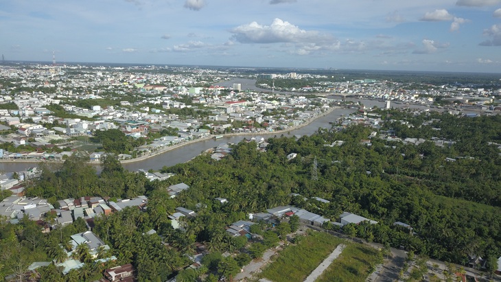 Quận Ninh Kiều là một trong ba địa phương có số lượng khu dân cư tự phát nhiều của TP Cần Thơ - Ảnh: CHÍ QUỐC