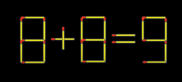 Thử tài IQ: Di chuyển một que diêm để 2+5=9 thành phép tính đúng- Ảnh 3.