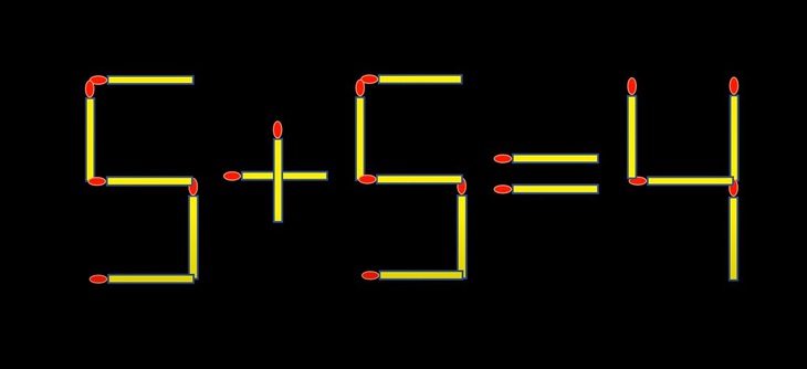 Thử tài IQ: Di chuyển một que diêm để 2+5=9 thành phép tính đúng- Ảnh 5.