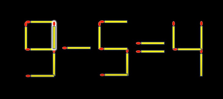 Thử tài IQ: Di chuyển một que diêm để 2+5=9 thành phép tính đúng- Ảnh 6.