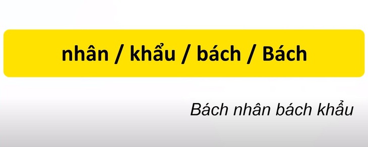 Thử tài tiếng Việt: Sắp xếp các từ sau thành câu có nghĩa (P69)- Ảnh 4.