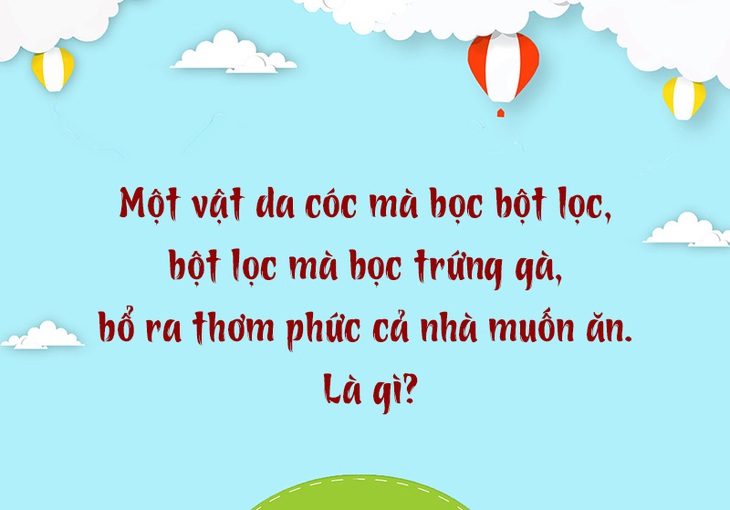 Câu đố hack não: Cái gì chỉ có mái mà không có trống?- Ảnh 3.