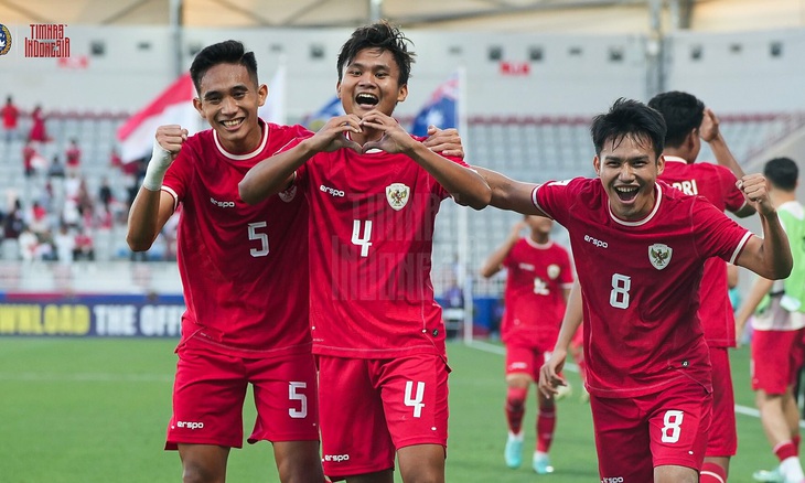 U23 Indonesia nhận tiền thưởng khủng từ các doanh nhân Indonesia - Ảnh: BOLA