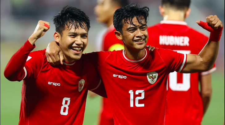 U23 Indonesia gây ấn tượng ở Giải U23 châu Á 2024 - Ảnh: BOLA