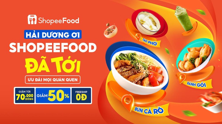 Ứng dụng đặt món ShopeeFood có mặt tại Hải Dương và Nam Định- Ảnh 3.