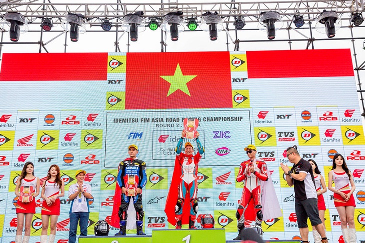 Tay đua Cao Việt Nam giành chiến thắng chặng 2 ARRC 2024- Ảnh 1. Tay đua Cao Việt Nam giành chiến thắng chặng 2 ARRC 2024- Ảnh 1.