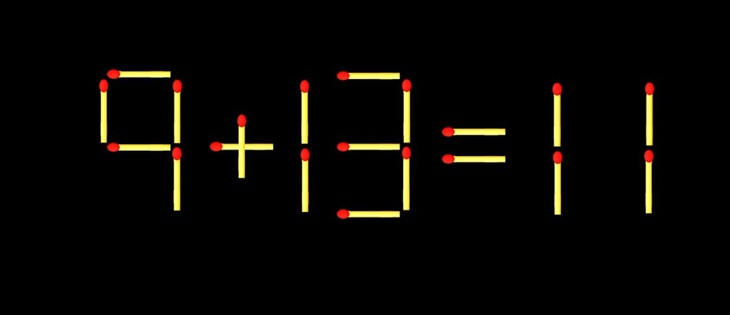 Thử tài IQ: Di chuyển một que diêm để 5+5=8 thành phép tính đúng- Ảnh 5.