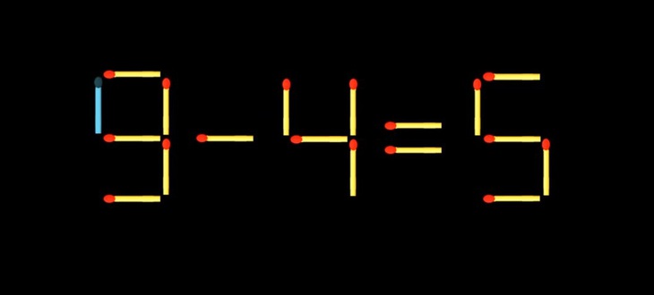 Thử tài IQ: Di chuyển một que diêm để 7+9=4 thành phép tính đúng- Ảnh 4.