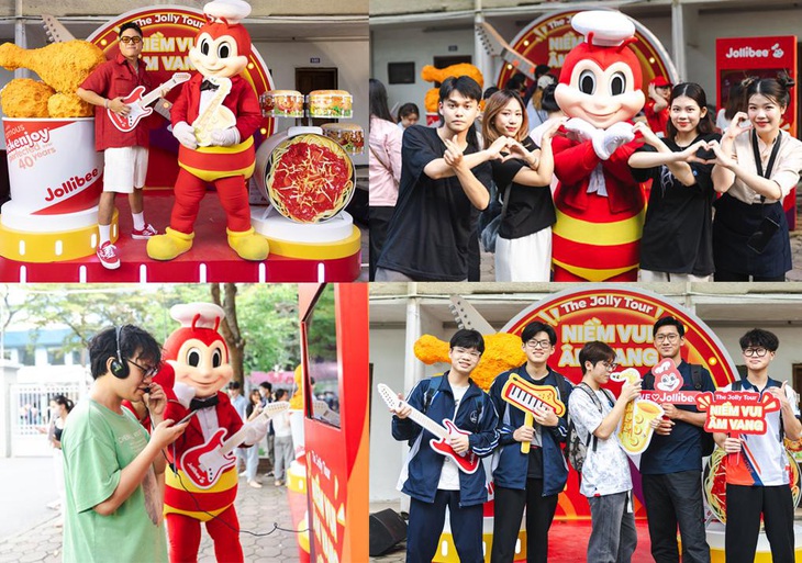 Jollibee Việt Nam và những khoảnh khắc khó quên với các bạn sinh viên Gen Z