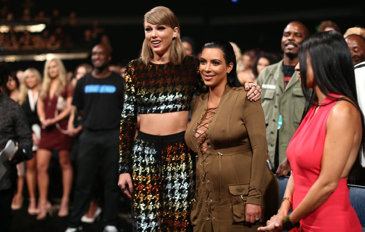 Kim Kardashian và Taylor Swift