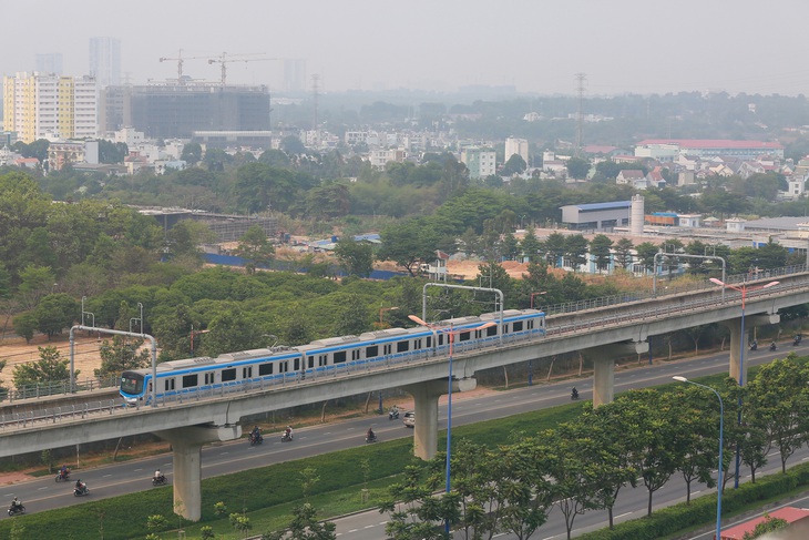 Phương án đầu tư đồng loạt 180km metro tại TP.HCM