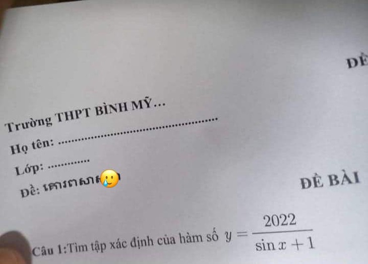 Phương pháp tránh gian lận trong thi cử hợp lý.