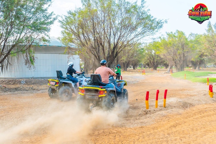 Xe địa hình ATV 650cc dành cho hai người