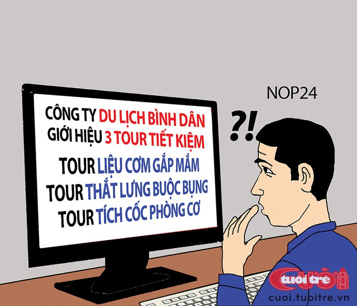 Du lịch bình dân trong kỳ nghỉ đắt đỏ - Tranh: NOP 