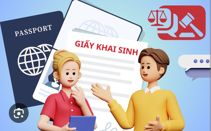 Hành trình vất vả làm lại giấy khai sinh do sai tháng - Ảnh minh họa: NGỌC THÀNH