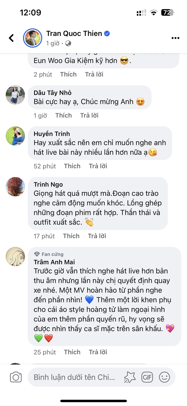 Quốc Thiên hát nhạc phim của Xuân Lan- Ảnh 2. Quốc Thiên hát nhạc phim của Xuân Lan- Ảnh 2.